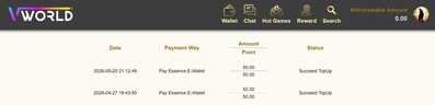 V World Topup   202605